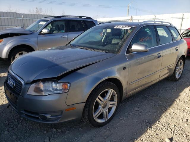 WAUKF78EX7A164440 - 2007 AUDI A4 2.0T AV GRAY photo 2