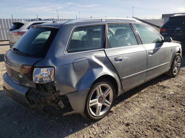 WAUKF78EX7A164440 - 2007 AUDI A4 2.0T AV GRAY photo 4