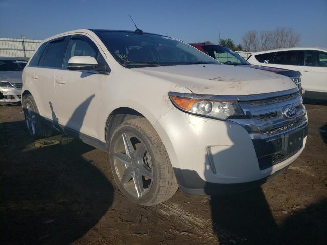 2FMDK4KC3CBA75218 - 2012 FORD EDGE LIMIT WHITE photo 1