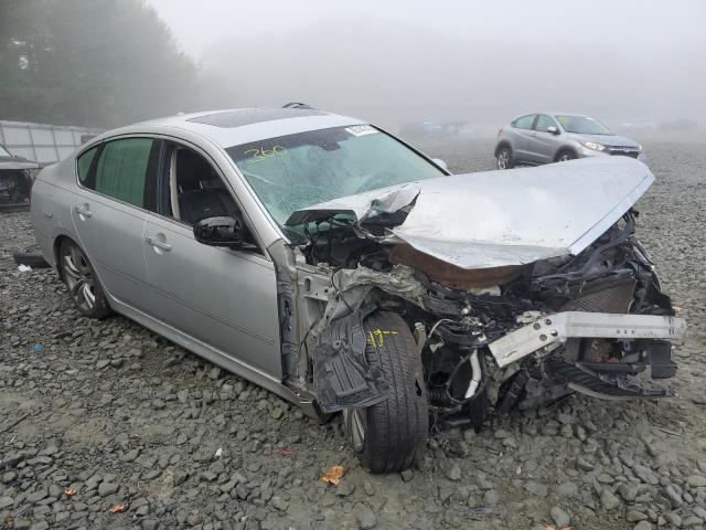 JNKBY01F38M550249 - 2008 INFINITI M45 SILVER photo 1