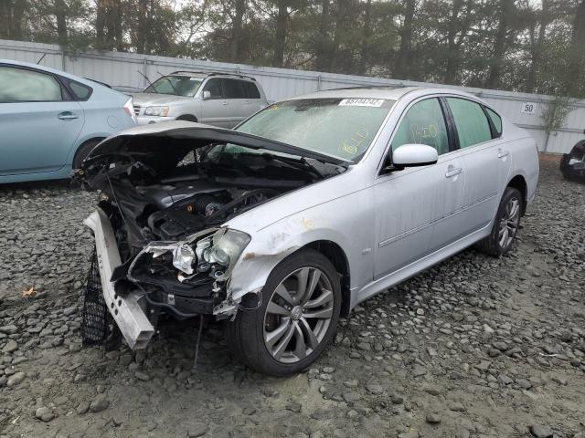 JNKBY01F38M550249 - 2008 INFINITI M45 SILVER photo 2