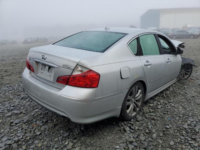 JNKBY01F38M550249 - 2008 INFINITI M45 SILVER photo 4