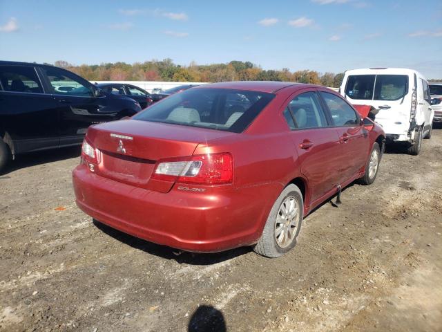 4A32B2FF1BE029844 - 2011 MITSUBISHI GALANT FE RED photo 4