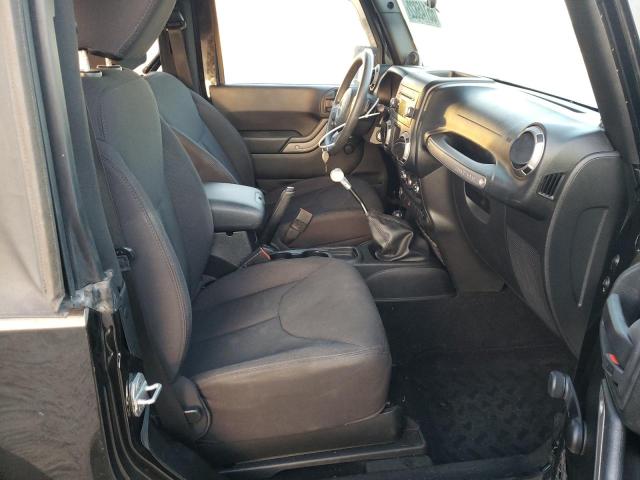 1C4AJWAG4DL648316 - 2013 JEEP WRANGLER S BLACK photo 5