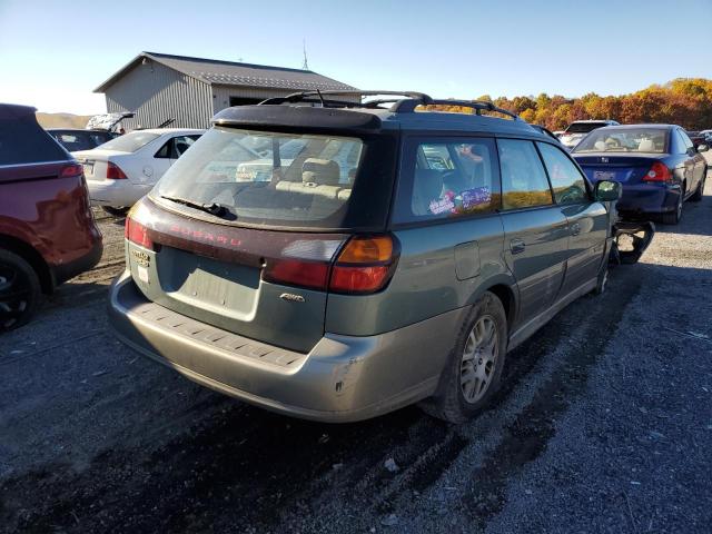 4S3BH806037624624 - 2003 SUBARU LEGACY OUT GREEN photo 4