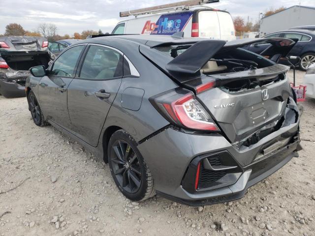 SHHFK7H80LU208097 - 2020 HONDA CIVIC EXL 灰色 照片 3