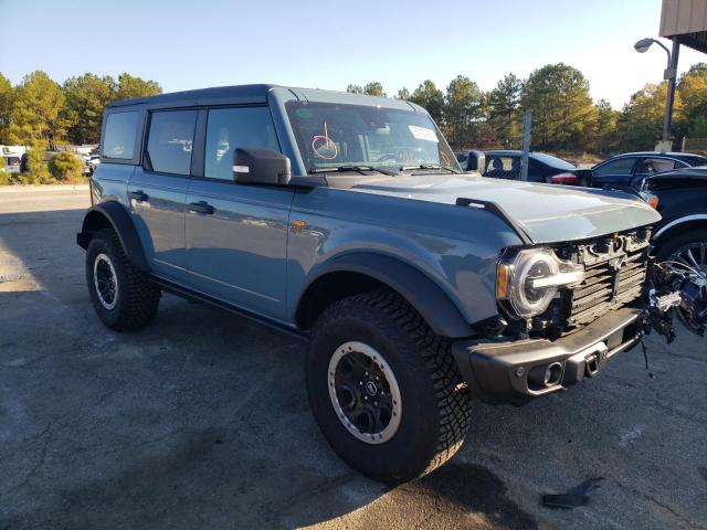 1FMEE5DP6NL****** - 2022 FORD BRONCO BAS BLUE photo 1