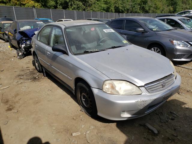 2HGEJ6616YH571880 - 2000 HONDA CIVIC BASE SILVER photo 1