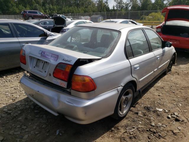 2HGEJ6616YH571880 - 2000 HONDA CIVIC BASE SILVER photo 4