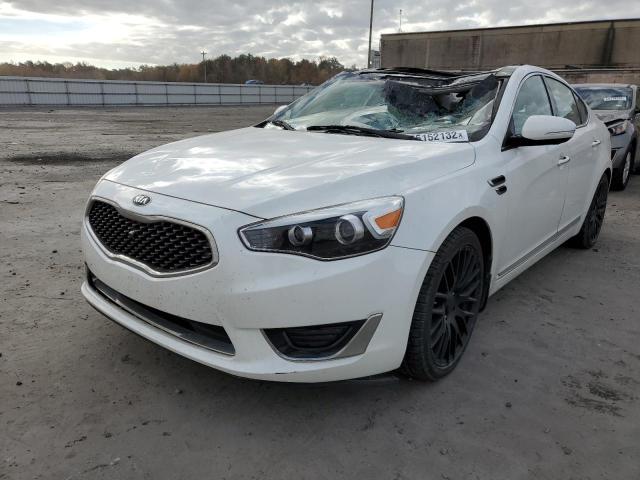 KNALN4D76G5213607 - 2016 KIA CADENZA LU WHITE photo 2