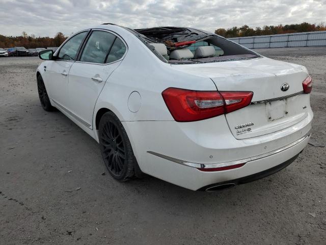 KNALN4D76G5213607 - 2016 KIA CADENZA LU WHITE photo 3