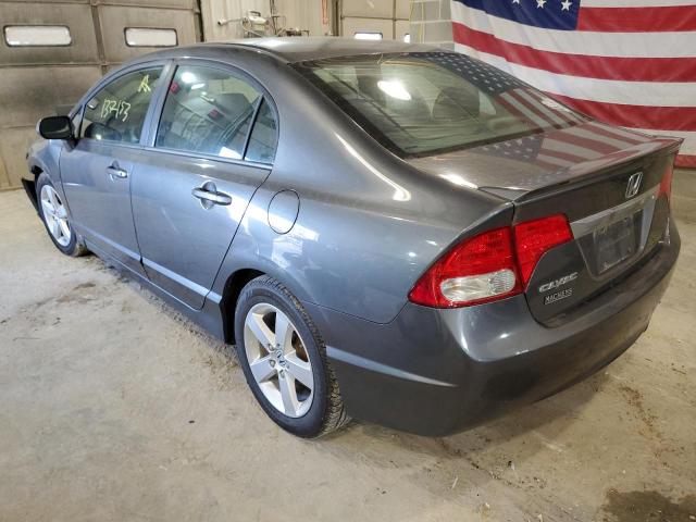 19XFA1F66BE007070 - 2011 HONDA CIVIC LX-S Grafit foto 3