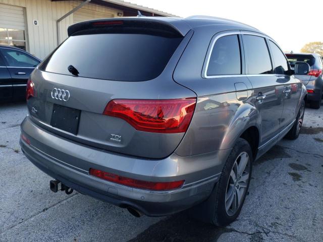 WA1VMAFE9BD003391 - 2011 AUDI Q7 PRESTIG GRAY photo 4