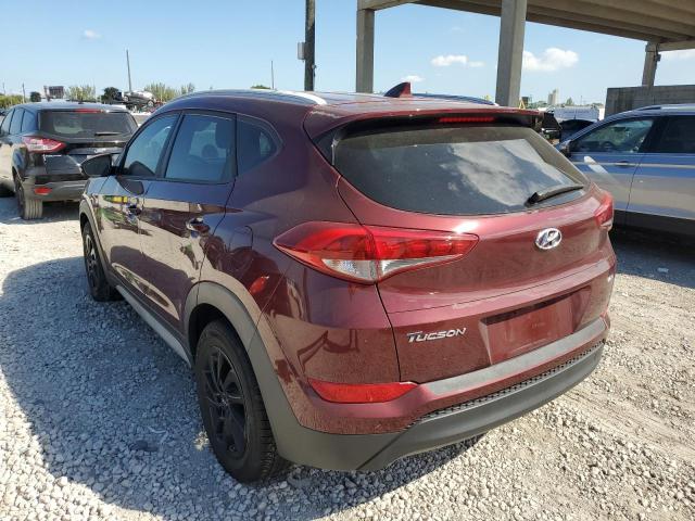 KM8J3CA40HU454389 - 2017 HYUNDAI TUCSON LIM MAROON photo 3