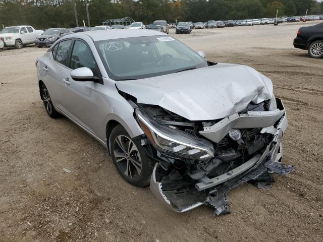 3N1AB8CV1NY205492 - 2022 NISSAN SENTRA SV SILVER photo 1