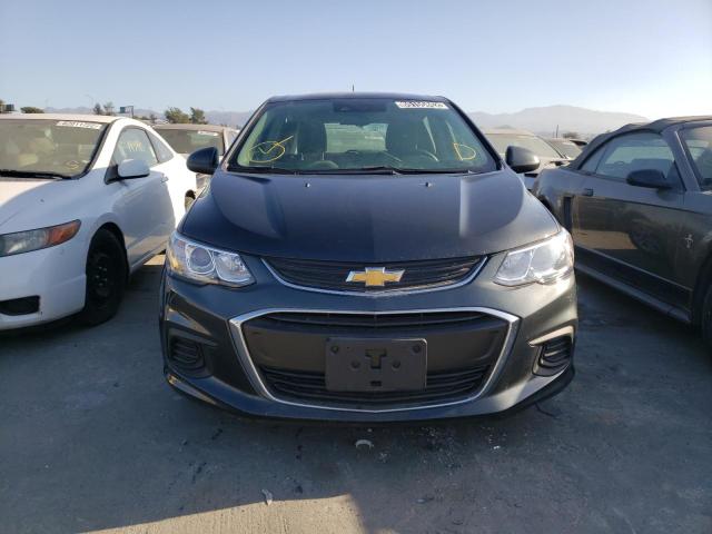 1G1JG6SB1L4134832 - 2020 CHEVROLET SONIC GRAY photo 5