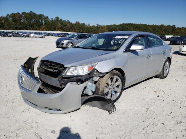 1G4GC5EG1AF169589 - 2010 BUICK LACROSSE C SILVER photo 2