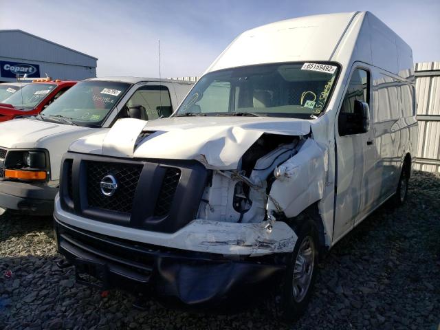 1N6AF0LY1KN805027 - 2019 NISSAN NV 2500 S WHITE photo 2