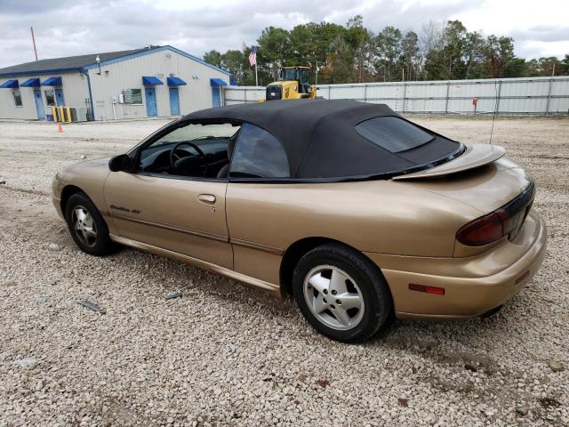 4G2JB32T3XB205420 - 1999 PONTIAC SUNFIRE GT GOLD photo 2