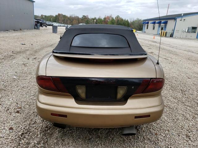 4G2JB32T3XB205420 - 1999 PONTIAC SUNFIRE GT GOLD photo 6