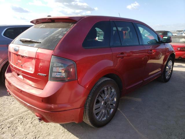 2FMDK3AC6ABA03146 - 2010 FORD EDGE SPORT RED photo 4