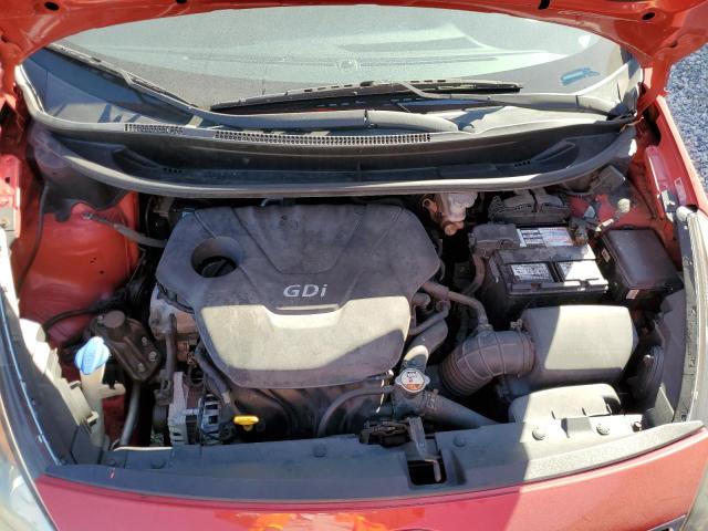 KNADN5A32C6031189 - 2015 KIA RIO EX RED photo 7