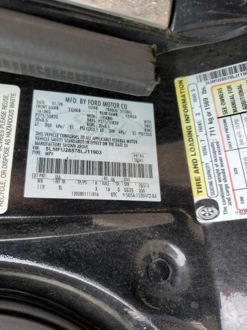 5LMFU28578LJ11903 - 2008 LINCOLN NAVIGATOR შავი ფოტო 10