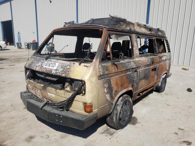 WV2ZA0254BH083466 - 1981 VOLKSWAGEN VANAGON BURN photo 2