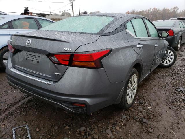 1N4BL4DW5KN307214 - 2019 NISSAN ALTIMA SV GRAY photo 4