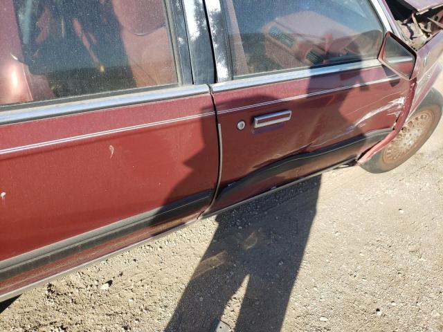 1G3AM54N7L6326794 - 1990 OLDSMOBILE CUTLASS CI წითელი ფოტო 10