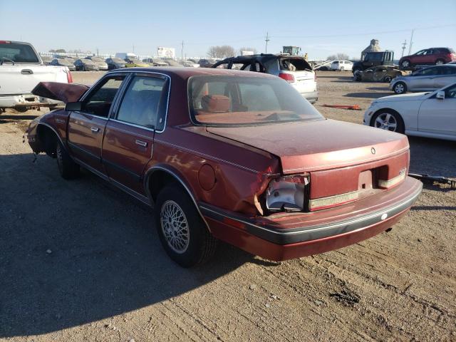 1G3AM54N7L6326794 - 1990 OLDSMOBILE CUTLASS CI წითელი ფოტო 3