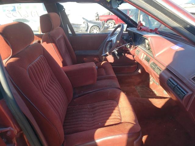 1G3AM54N7L6326794 - 1990 OLDSMOBILE CUTLASS CI წითელი ფოტო 5