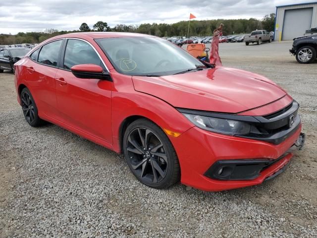 2HGFC2F85LH521341 - 2020 HONDA CIVIC SPOR RED photo 1