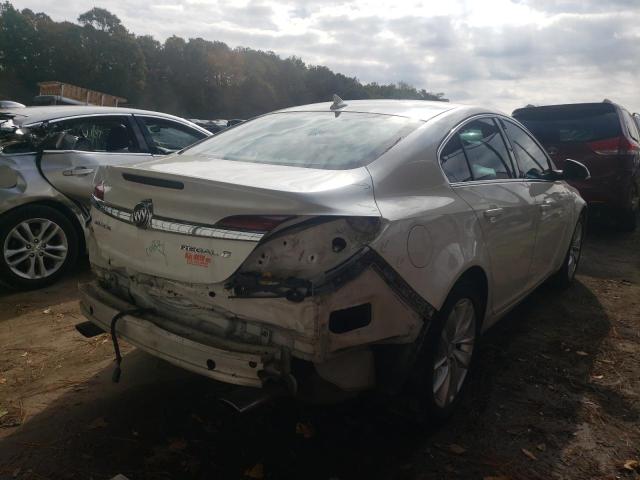 2G4GK5EX3E9****** - 2014 BUICK REGAL Blanc photo 4