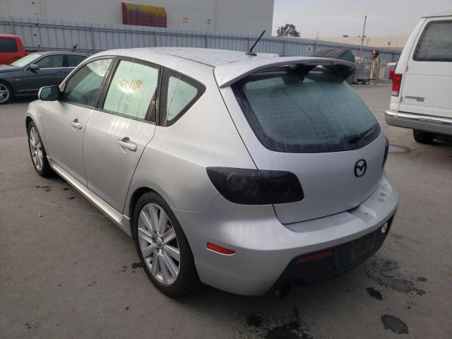 JM1BK34M871625476 - 2007 MAZDA SPEED 3 SILVER photo 3
