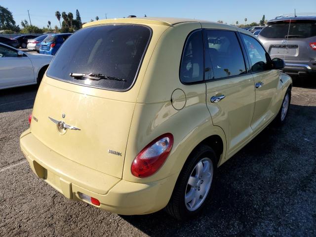 3A4FY58B57T625703 - 2007 CHRYSLER PT CRUISER YELLOW photo 4