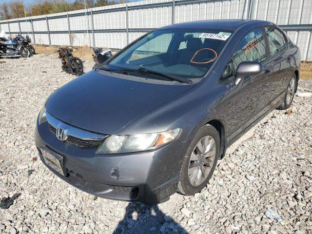 19XFA1F96BE000145 - 2011 HONDA CIVIC EXL Grafit foto 2