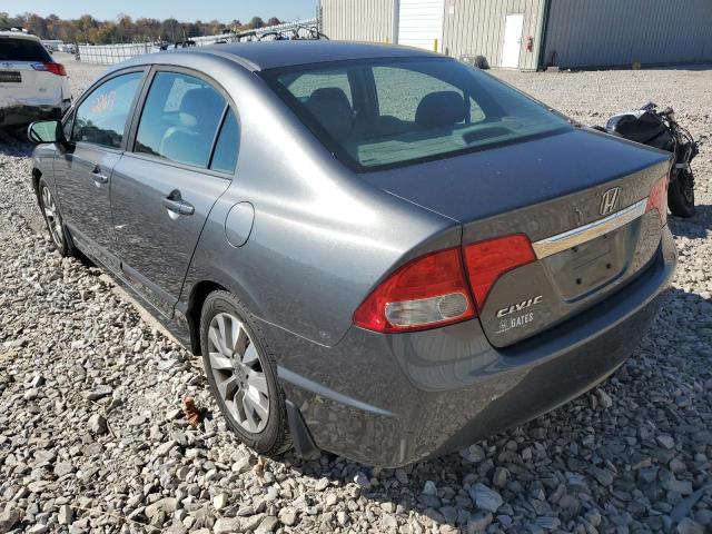 19XFA1F96BE000145 - 2011 HONDA CIVIC EXL Grafit foto 3