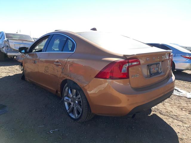 YV1902FH8B2008137 - 2011 VOLVO S60 T6 ORANGE photo 3