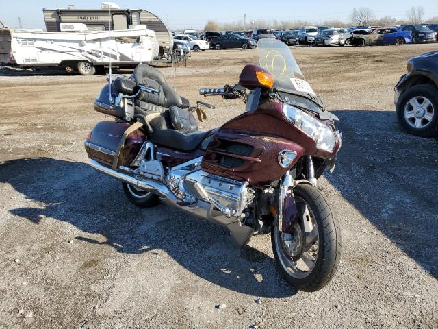 1HFSC47H77A608966 - 2007 HONDA GL1800 MAROON photo 1