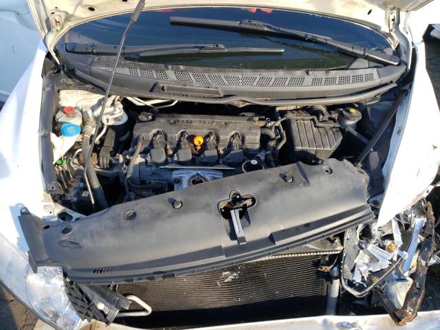 2HGFA1F62BH519768 - 2011 HONDA CIVIC LX-S أبيض صورة 7