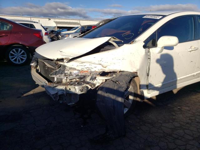2HGFA1F62BH519768 - 2011 HONDA CIVIC LX-S أبيض صورة 9