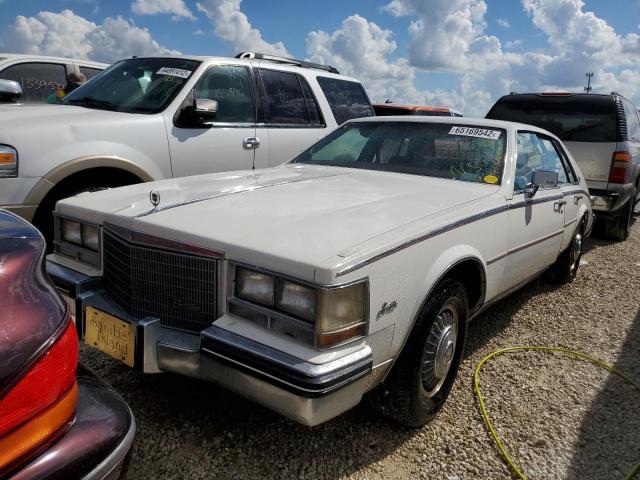 1G6KS6980FE810791 - 1985 CADILLAC SEVILLE WHITE photo 2