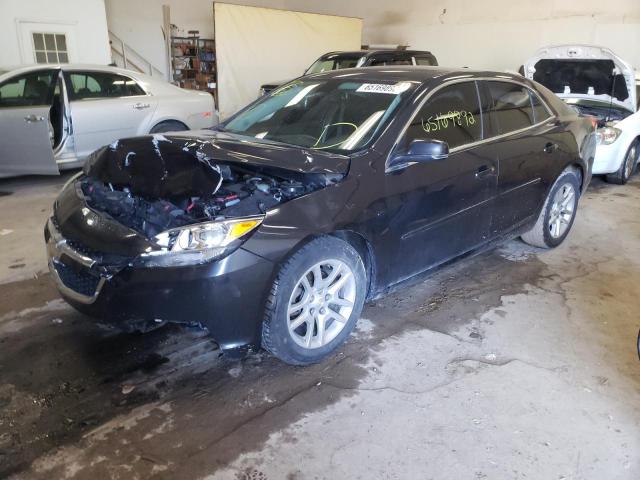 1G11C5SL1EF176617 - 2014 CHEVROLET MALIBU 1LT შავი ფოტო 2