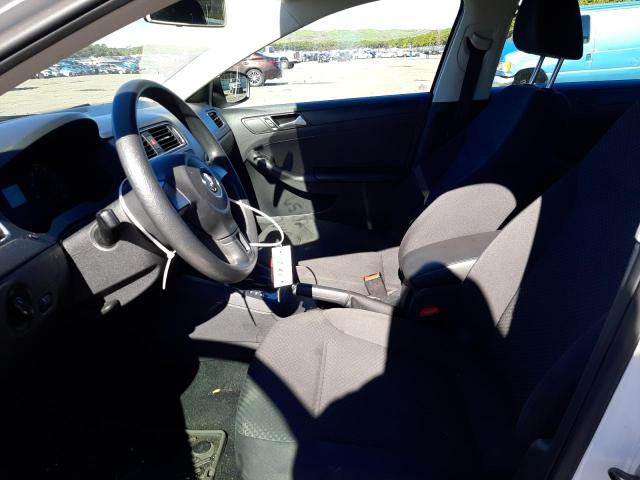 3VW2K7AJ4EM227647 - 2014 VOLKSWAGEN JETTA BASE WHITE photo 5