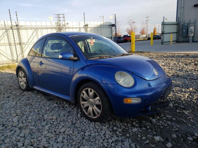3VWCD21C53M435049 - 2003 VOLKSWAGEN NEW BEETLE 蓝色 照片 1