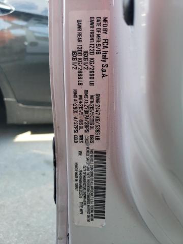 ZFBERFBB4H6E05578 - 2017 RAM PROMASTER WHITE photo 10