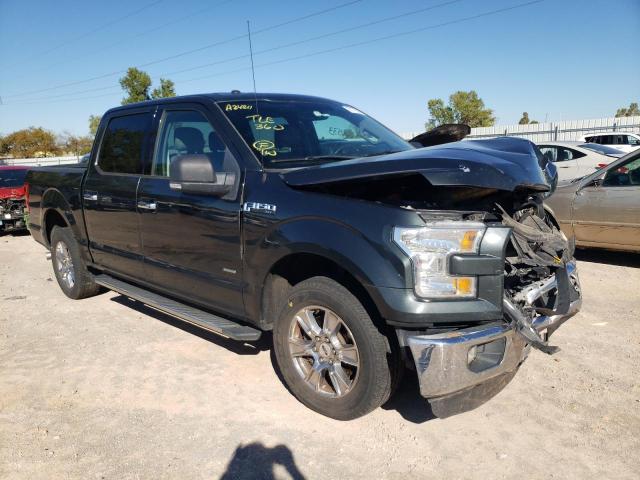 1FTEW1CP9FFA24211 - 2015 FORD F-150 SUPE GRAY photo 1