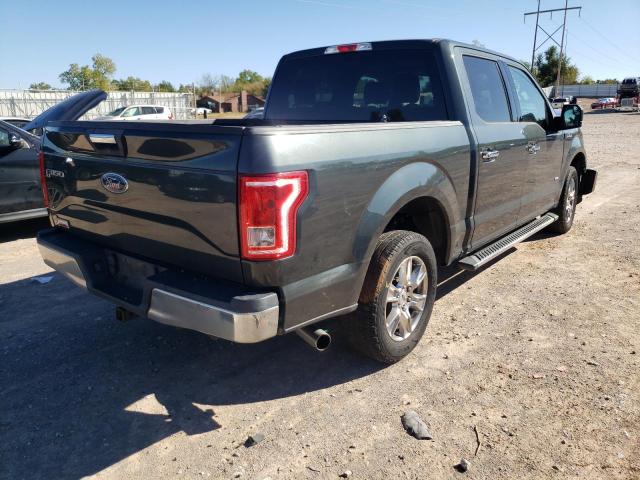 1FTEW1CP9FFA24211 - 2015 FORD F-150 SUPE GRAY photo 4