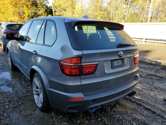 5YMGY0C56BLK26745 - 2011 BMW X5 M GRAY photo 3